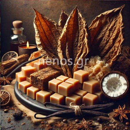Wax Melts με Ενισχυμένο Άρωμα Tobacco Leaves & Coconut