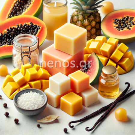 Wax Melts με Ενισχυμένο Άρωμα Papaya and Mango