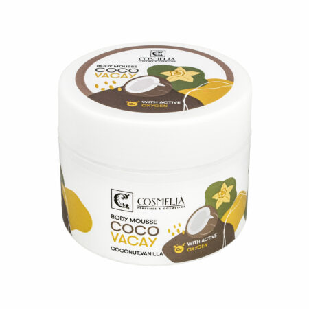 Cosmelia Body mousse Coco Vacay με ενεργο οξυγονο με αρωμα Coconut Passion 200ml