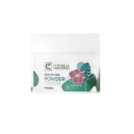 Body mousse Powder Touchμε ενεργο οξυγονο με αρωμα πουδρας   Ισχυρη ενυδατωση,συγκρατωντας την υγρασια στο δερμα 200ml